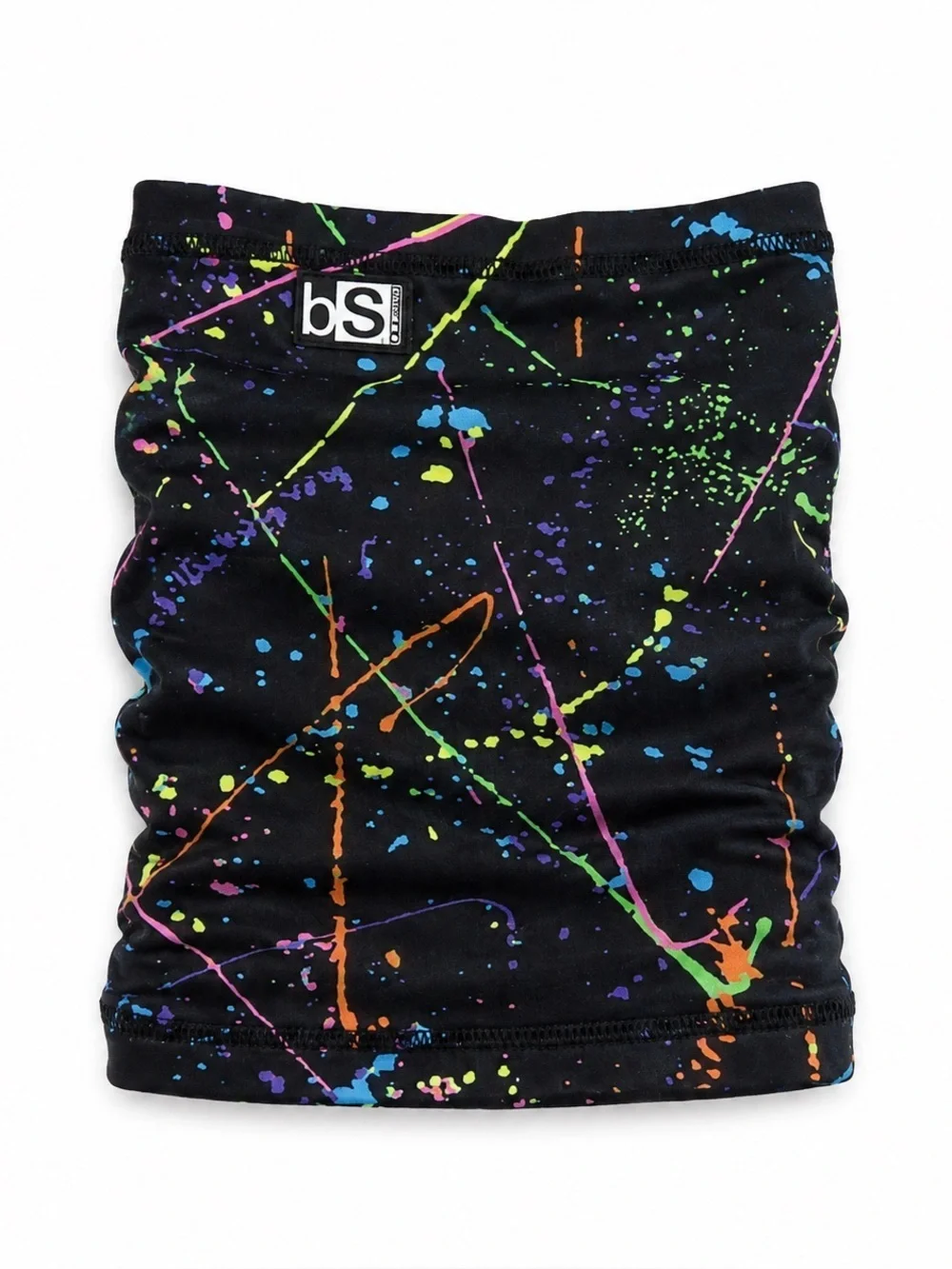 BlackStrap Kids Dual Layer Tube Face Mask OS Paint Splash